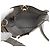 Bolsa de ombro Valentino Gray Mini em couro de bezerro granulado Rockstud com fecho flip lock - vista 4