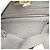 Bolsa de ombro Valentino Gray Mini em couro de bezerro granulado Rockstud com fecho flip lock - vista 5