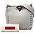 Bolsa de ombro Valentino Gray Mini em couro de bezerro granulado Rockstud com fecho flip lock - vista 7