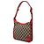 Borsa a tracolla Gucci in tela GG beige - vista 2
