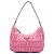Borsa a tracolla Prada Re Edition in Tessuto Gaufre Rosa