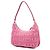 Borsa a tracolla Prada Re Edition in Tessuto Gaufre Rosa - vista 2