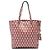 Tote Miu Miu in pelle rossa Madras Floral Rosso