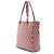 Tote Miu Miu in pelle rossa Madras Floral Rosso - vista 2