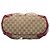Borsa Satchel Gucci Beige GG Canvas Sukey - vista 3