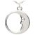 Collana con pendente a doppia catena Man in the Moon Tiffany & Co. Argento - vista 2