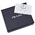 Portafoglio bi-fold Prada in Saffiano nero - vista 14