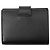 Portafoglio bi-fold Prada in Saffiano nero - vista 3