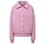 Miu Miu Chaqueta Baseball Rosa Algodón