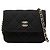 Timeless Borsa a tracolla Chanel Matelassé Coco Mark Mini con catena Nero