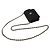 Timeless Borsa a tracolla Chanel Matelassé Coco Mark Mini con catena Nero - vista 4