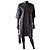 Christian Dior Kleid aus schwarzem Leder