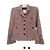 Chanel Tweed-Jacke in Rosa Lila