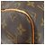 Louis Vuitton Keepall Bandoulière Monogram 55 Marrone - vista 7