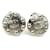 Orecchini a clip Chanel Silver Argento  - vista 1