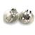 Orecchini a clip Chanel Silver Argento  - vista 5
