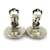 Orecchini a clip Chanel Silver Argento  - vista 6