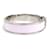 Hermès Brazalete Hermes Click H Metal Esmalte Blanco Plata Mujer  - vista 3