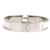 Hermès Brazalete Hermes Click H Metal Esmalte Blanco Plata Mujer  - vista 4