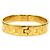 Bracciale Rigido in Metallo Dorato Louis Vuitton D'oro - vista 3