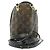 Zaino MINI Palm Springs Monogram Louis Vuitton Marrone - vista 2