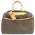 Borsa a mano Vanity Bowling Monogram Louis Vuitton Marrone