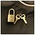 Borsa Louis Vuitton Monogram Us Porte Abyss Marrone - vista 4