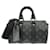 Louis Vuitton Monogram Eclipse Reverse Keepall Bandoulière 25cm Boston Bag Nero