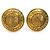 Orecchini a clip Chanel Gold D'oro