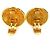 Orecchini a clip Chanel Gold D'oro - vista 4