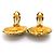 Orecchini a clip Chanel Gold D'oro - vista 5