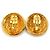Orecchini a clip Chanel Gold D'oro - vista 7