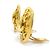 Orecchini a clip Chanel Gold D'oro - vista 3