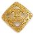 Spilla in metallo dorato Chanel D'oro