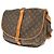 Louis Vuitton Saumur Monogram 35 Marrone - vista 2