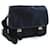 Borsa a tracolla Prada in nylon e pelle nera Nero