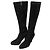 Prada hohe Stiefel aus Wildleder Schwarz