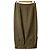 Autre Marque Falda de lana Gun club upside-down INSCRIRE Verde Caqui