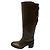 Autre Marque Sartore Lederstiefel lang Braun Schwarz - Ansicht 3