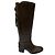 Autre Marque Sartore Lederstiefel lang Braun Schwarz - Ansicht 5
