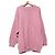 Autre Marque Sea Room Lynn Waffelstrick-Pullover Pink