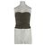 Autre Marque Bustier James Perse de algodón caqui