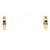 Bulgari Bvlgari B.Zero1 Orecchini a cerchio Oro Giallo 18K e Diamanti Small D'oro - vista 2