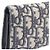 Dior Portacarte Oblique Beige e Nero Marrone - vista 14