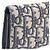 Dior Portacarte Oblique Beige e Nero Marrone - vista 4