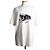 Dior T-shirt con logo ricamato Bianco