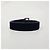 Ceinture Saint Laurent en daim noir - vue 3