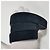 Ceinture Saint Laurent en daim noir - vue 5