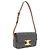 Céline Borsa a tracolla Trio Canvas Tan Claude Marrone - vista 2