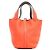 Hermès Borsa Tote Picotin Lock in Taurillon Clemence Arancione - vista 15